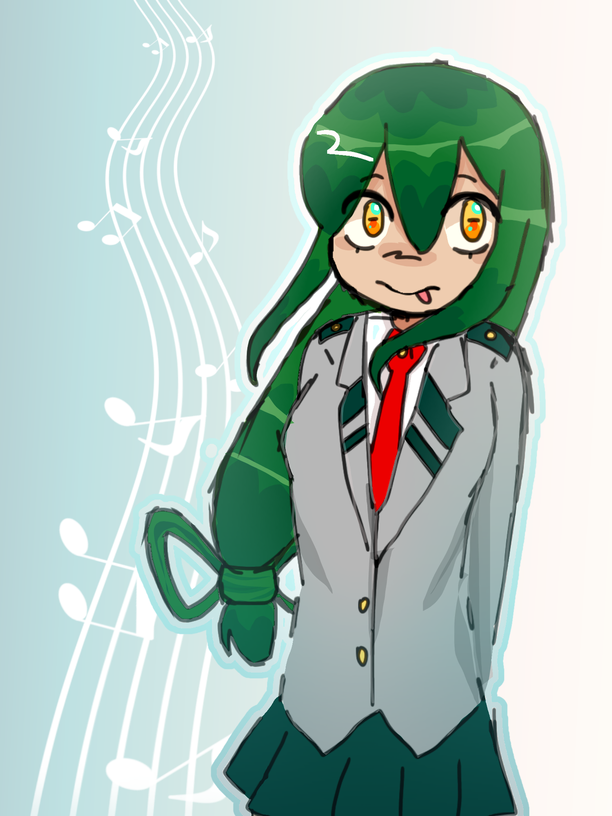 Fanart Tsuyu Asui!