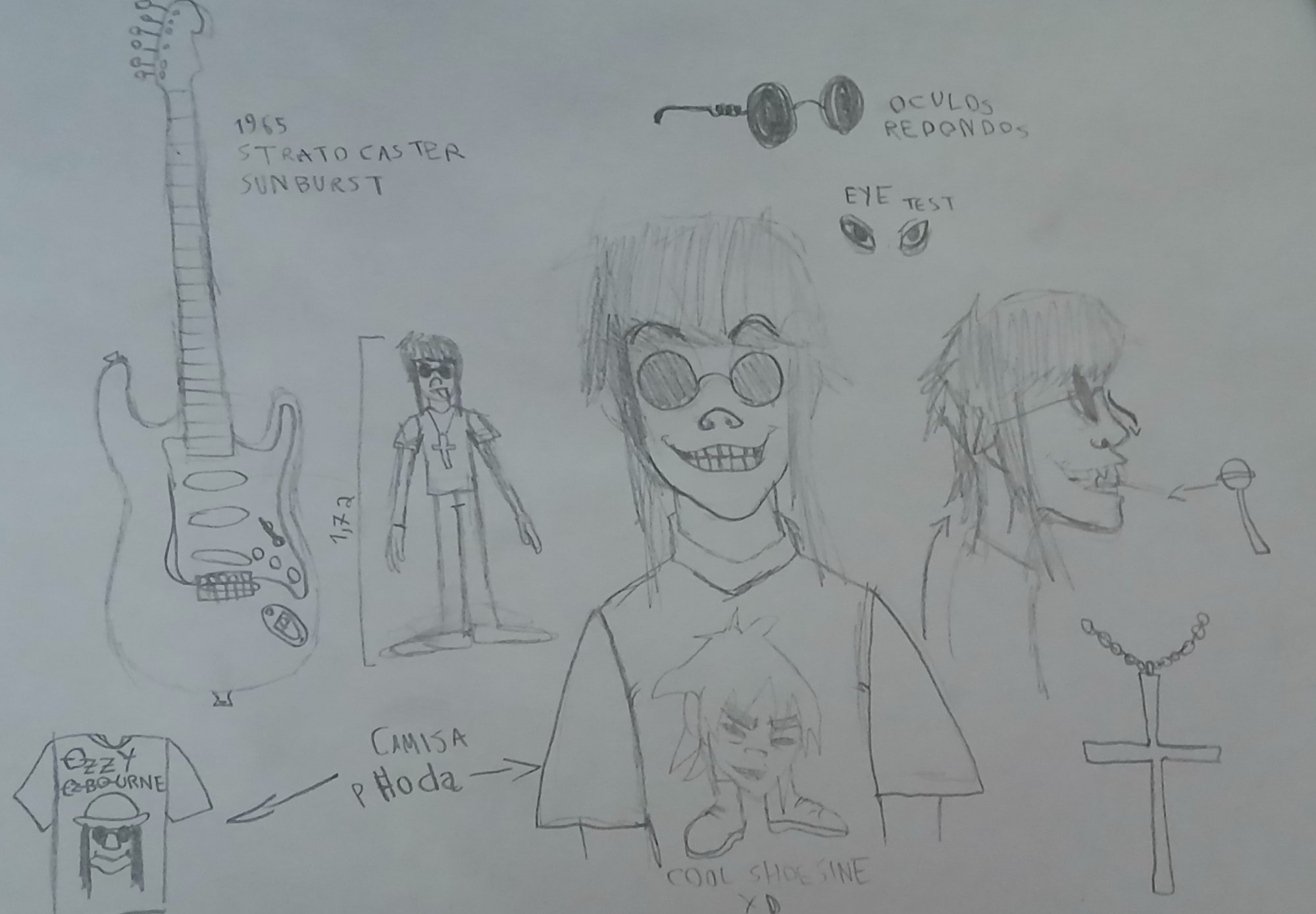 Fazendo uns character design ai