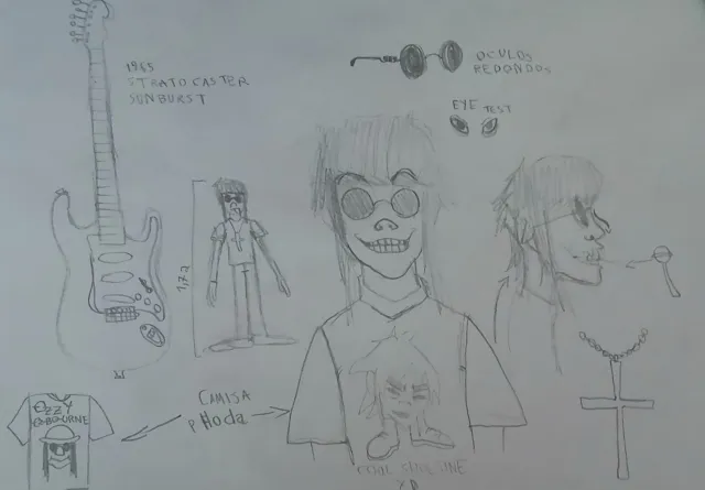 Fazendo uns character design ai