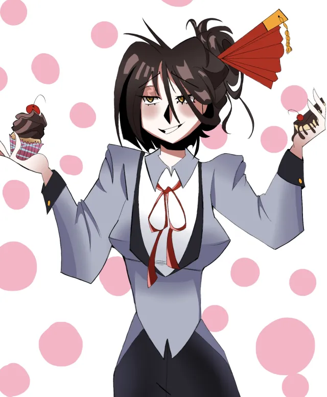 Te aquieta e toma um cupcake