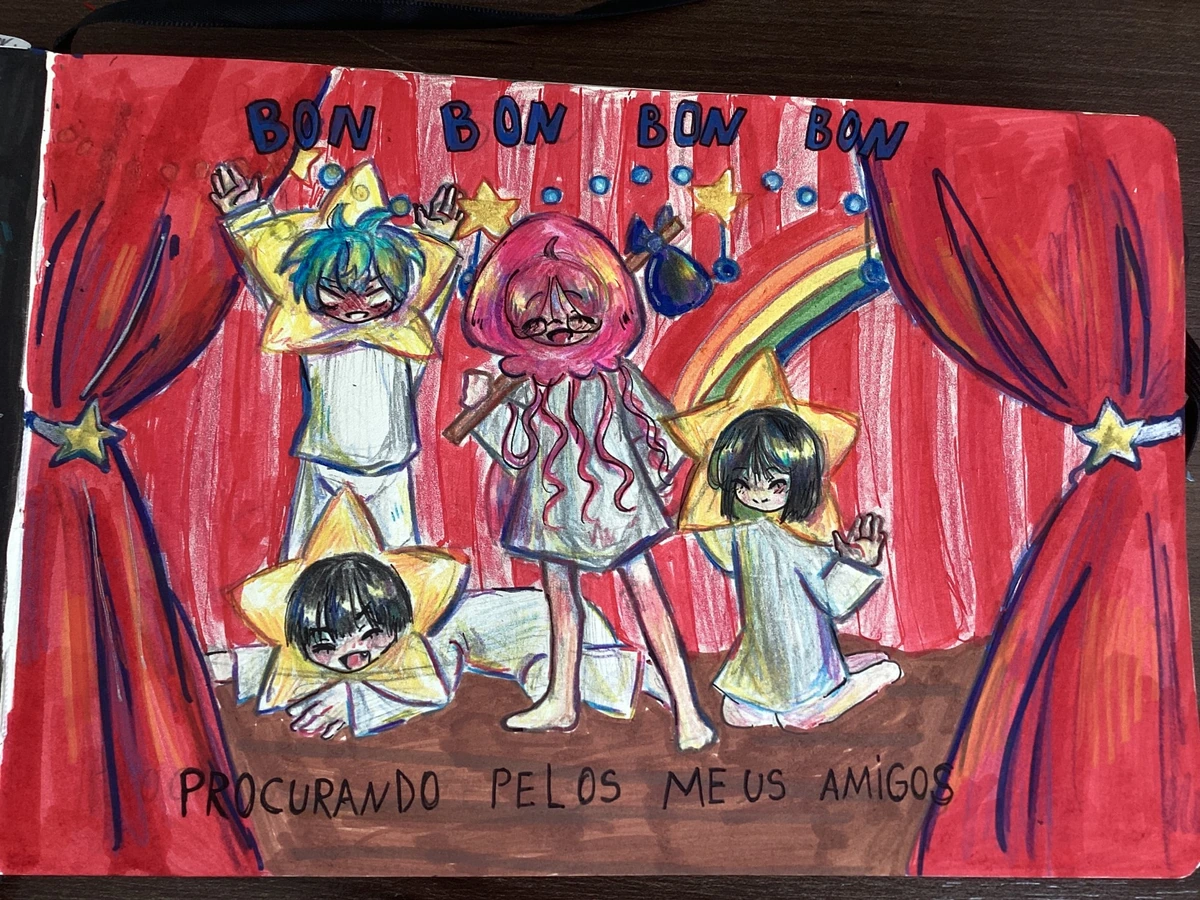 Capa da música Bon bon jellyfish planet no meu estilo